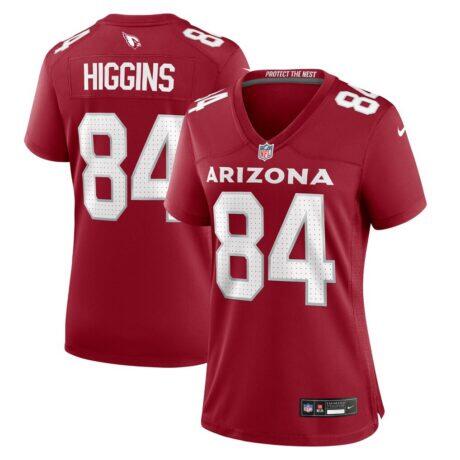 Elijah Higgins Arizona Cardinals Nike Women's Team Game Jersey - - Front View