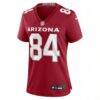 Elijah Higgins Arizona Cardinals Nike Women's Team Game Jersey - - Side View