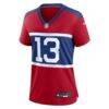 Jalin Hyatt New York Giants Nike Women's Alternate Player Game Jersey - - Side View