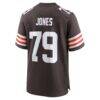 Dawand Jones Cleveland Browns Nike Team Game Jersey - Brown - Detail View