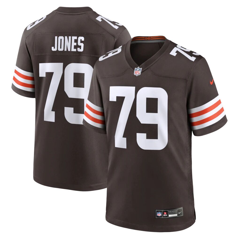Dawand Jones Cleveland Browns Nike Team Game Jersey