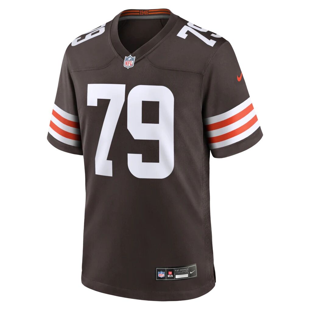 Dawand Jones Cleveland Browns Nike Team Game Jersey