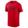 Arizona Wildcats Nike Primetime Wordmark T-Shirt - Red - Side View