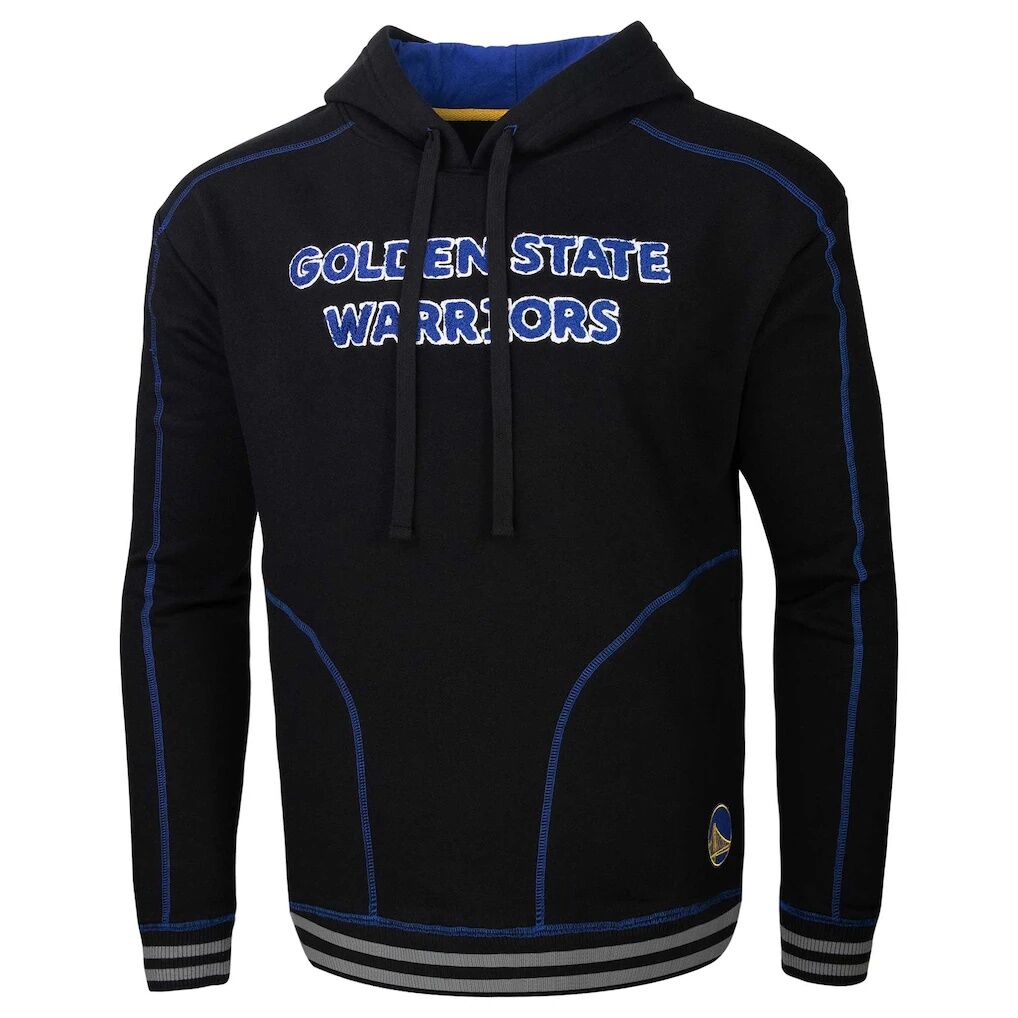 Golden State Warriors Stadium Essentials Baseline Pullover Hoodie