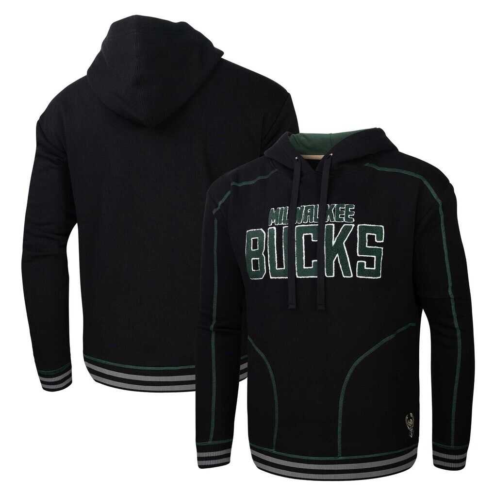 Milwaukee Bucks Stadium Essentials Baseline Pullover Hoodie