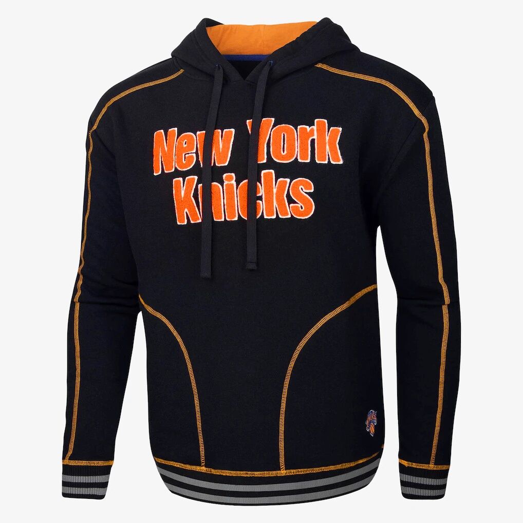 New York Knicks Stadium Essentials Baseline Pullover Hoodie