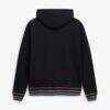 New York Knicks Stadium Essentials Baseline Pullover Hoodie - Black - Side View