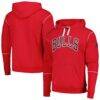 Chicago Bulls Stadium Essentials Monument Pullover Hoodie - Red - Front View
