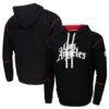 LA Clippers Stadium Essentials Monument Pullover Hoodie - Black - Front View