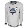 Charlotte Hornets Stadium Essentials Club Level Pullover Sweatshirt - - Side View
