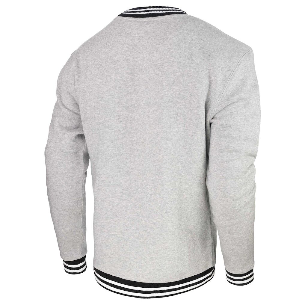 Utah Jazz Stadium Essentials Club Level Pullover Sweatshirt - Heather Gray