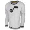 Utah Jazz Stadium Essentials Club Level Pullover Sweatshirt - - Side View