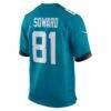 R. Jay Soward Jacksonville Jaguars Nike Retired Player Team Game Jersey - Teal - Detail View