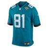 R. Jay Soward Jacksonville Jaguars Nike Retired Player Team Game Jersey - Teal - Side View