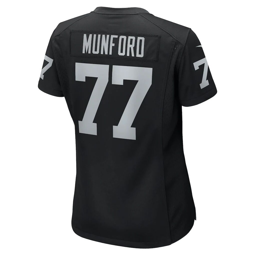 Thayer Munford Jr. Las Vegas Raiders Nike Women's Team Game Jersey
