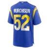 Larrell Murchison Los Angeles Rams Nike Team Game Jersey - - Detail View