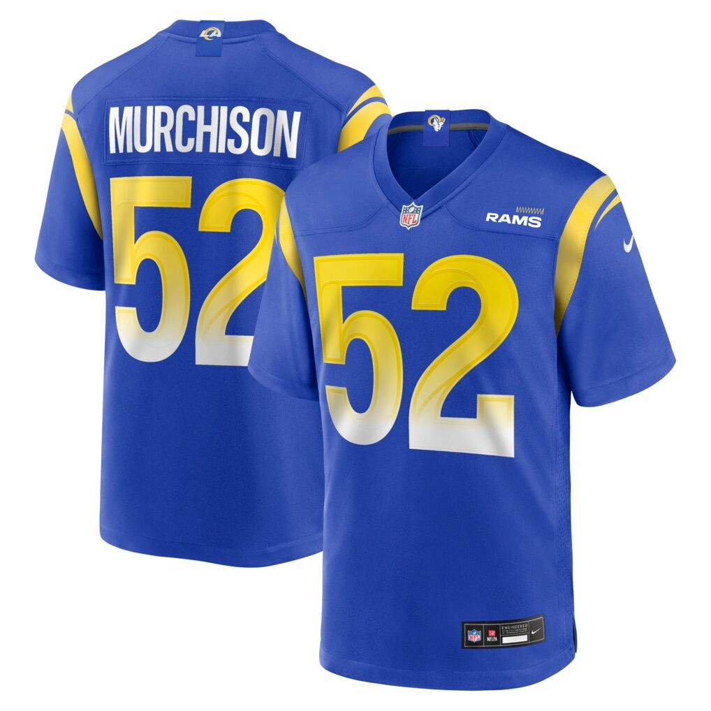 Larrell Murchison Los Angeles Rams Nike Team Game Jersey -  Royal