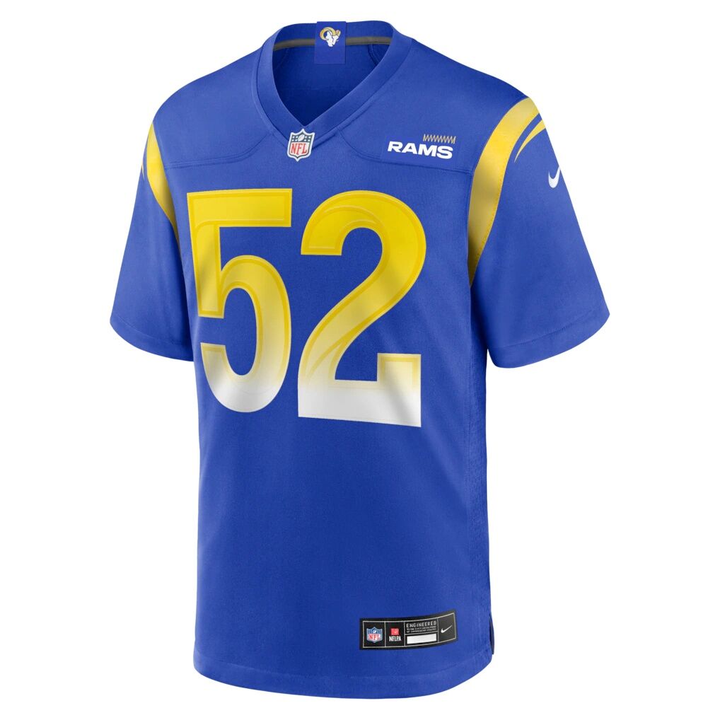 Larrell Murchison Los Angeles Rams Nike Team Game Jersey -  Royal