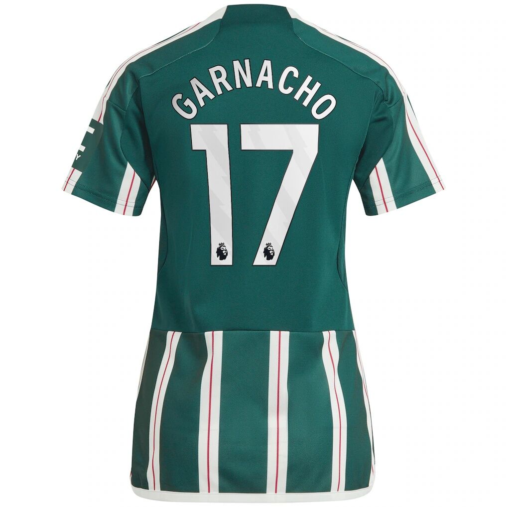 Alejandro Garnacho Manchester United adidas Women's 2023/24 Away Replica Player Jersey