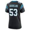 Claudin Cherelus Carolina Panthers Nike Women's Team Game Jersey - Black - Detail View