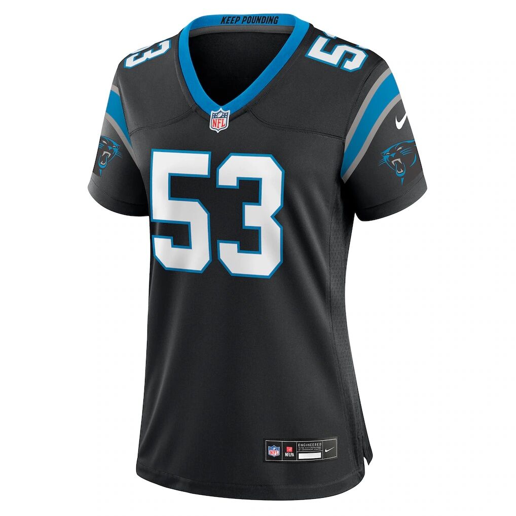 Claudin Cherelus Carolina Panthers Nike Women's Team Game Jersey