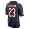 Roschon Johnson Chicago Bears Nike Team Game Jersey - Navy - Detail View