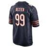 Gervon Dexter Sr Chicago Bears Nike Team Game Jersey - Navy - Detail View