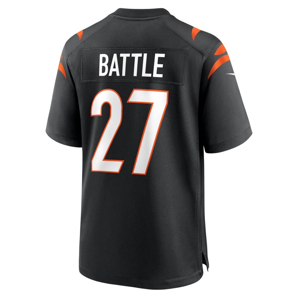 Jordan Battle Cincinnati Bengals Nike Team Game Jersey