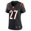 Jordan Battle Cincinnati Bengals Nike Women's Team Game Jersey - Black - Side View