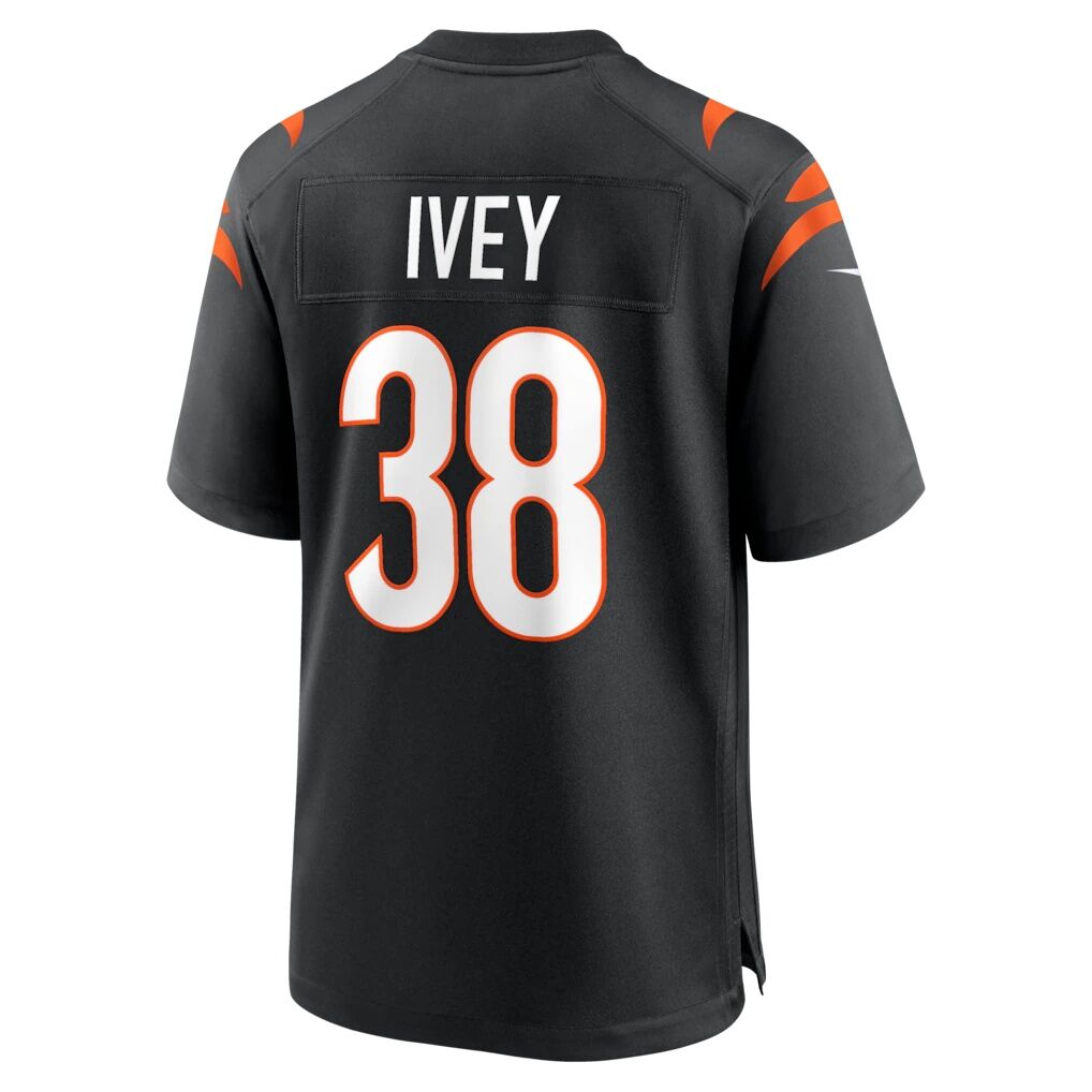 DJ Ivey Cincinnati Bengals Nike Team Game Jersey