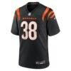 DJ Ivey Cincinnati Bengals Nike Team Game Jersey - Black - Side View