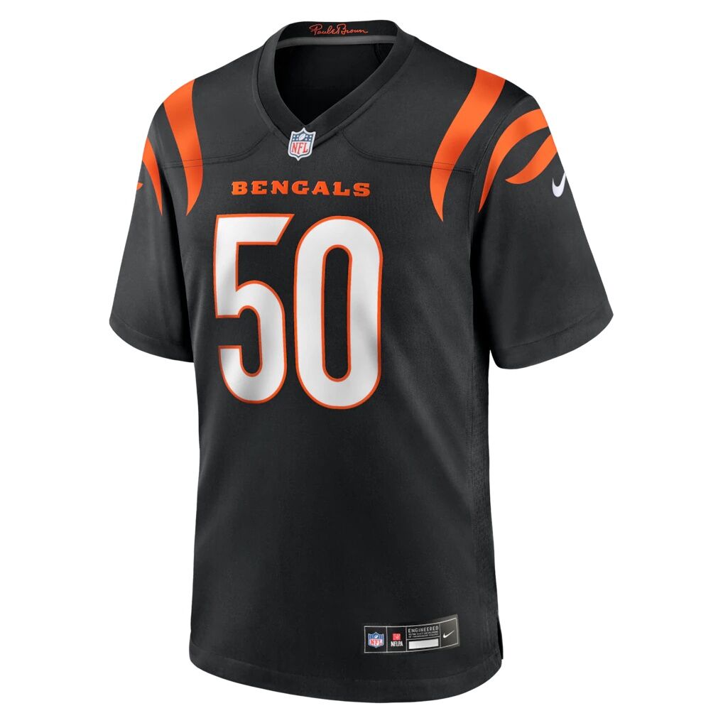 Shaka Heyward Cincinnati Bengals Nike Team Game Jersey