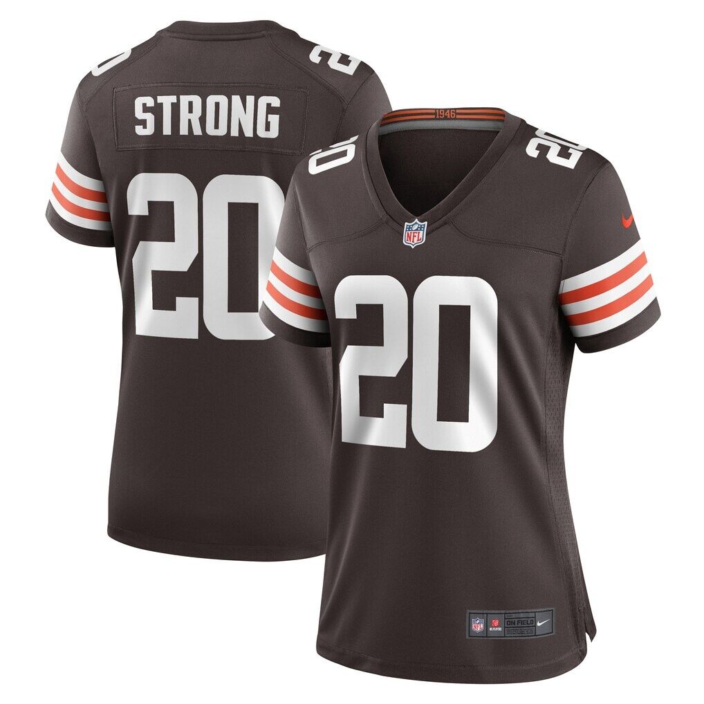 Pierre Strong Jr. Cleveland Browns Nike Women's Team Game Jersey