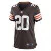 Pierre Strong Jr. Cleveland Browns Nike Women's Team Game Jersey - Brown - Side View