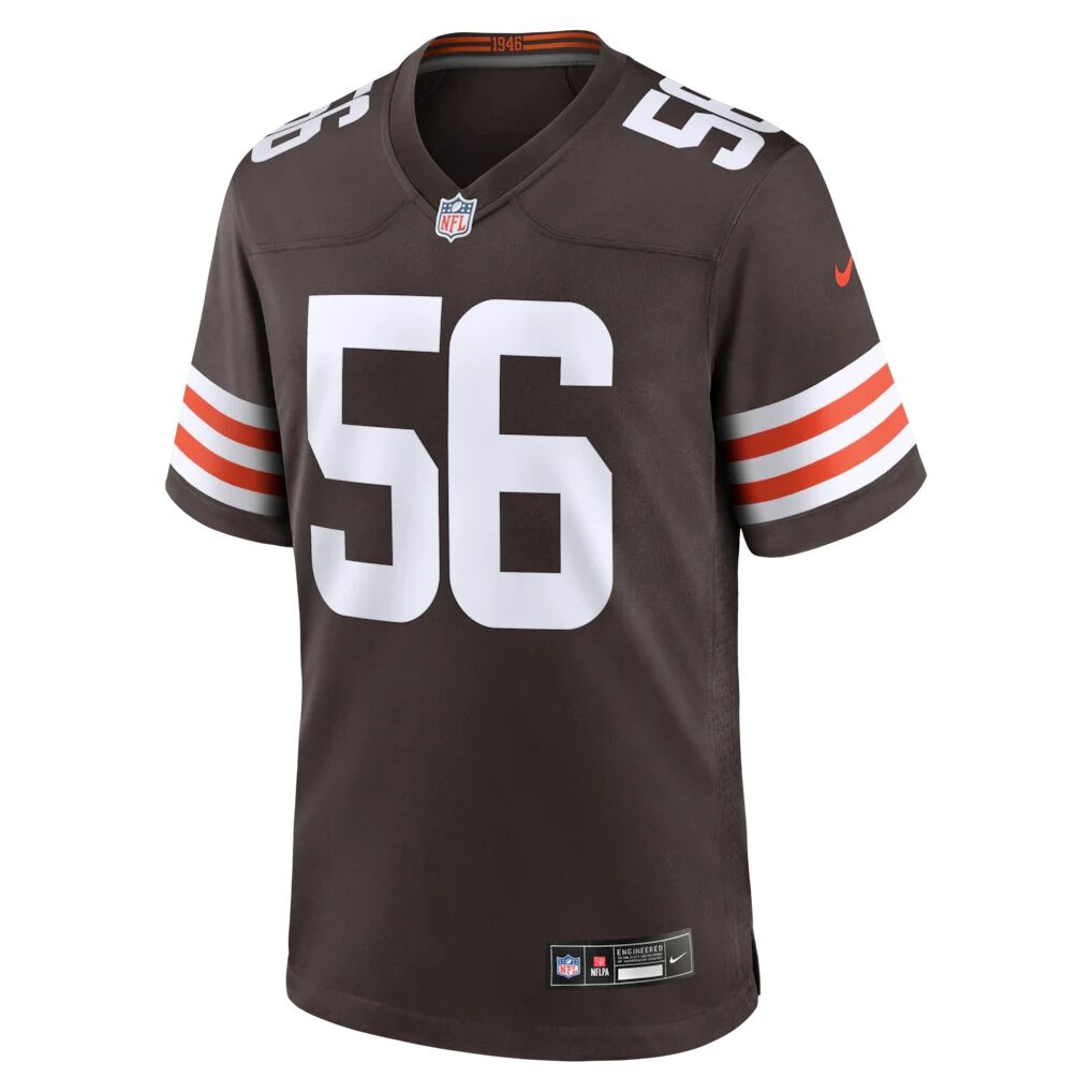 Luke Wypler Cleveland Browns Nike Team Game Jersey