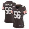 Luke Wypler Cleveland Browns Nike Women's Team Game Jersey - Brown - Front View