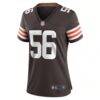 Luke Wypler Cleveland Browns Nike Women's Team Game Jersey - Brown - Side View