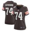 Alex Leatherwood Cleveland Browns Nike Women's Team Game Jersey - Brown - Front View