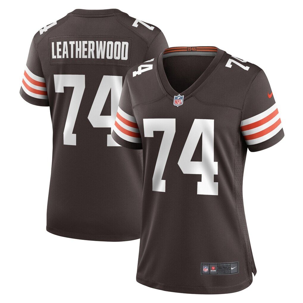 Alex Leatherwood Cleveland Browns Nike Women's Team Game Jersey