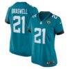 Christian Braswell Jacksonville Jaguars Nike Women's Team Game Jersey - Teal - Front View