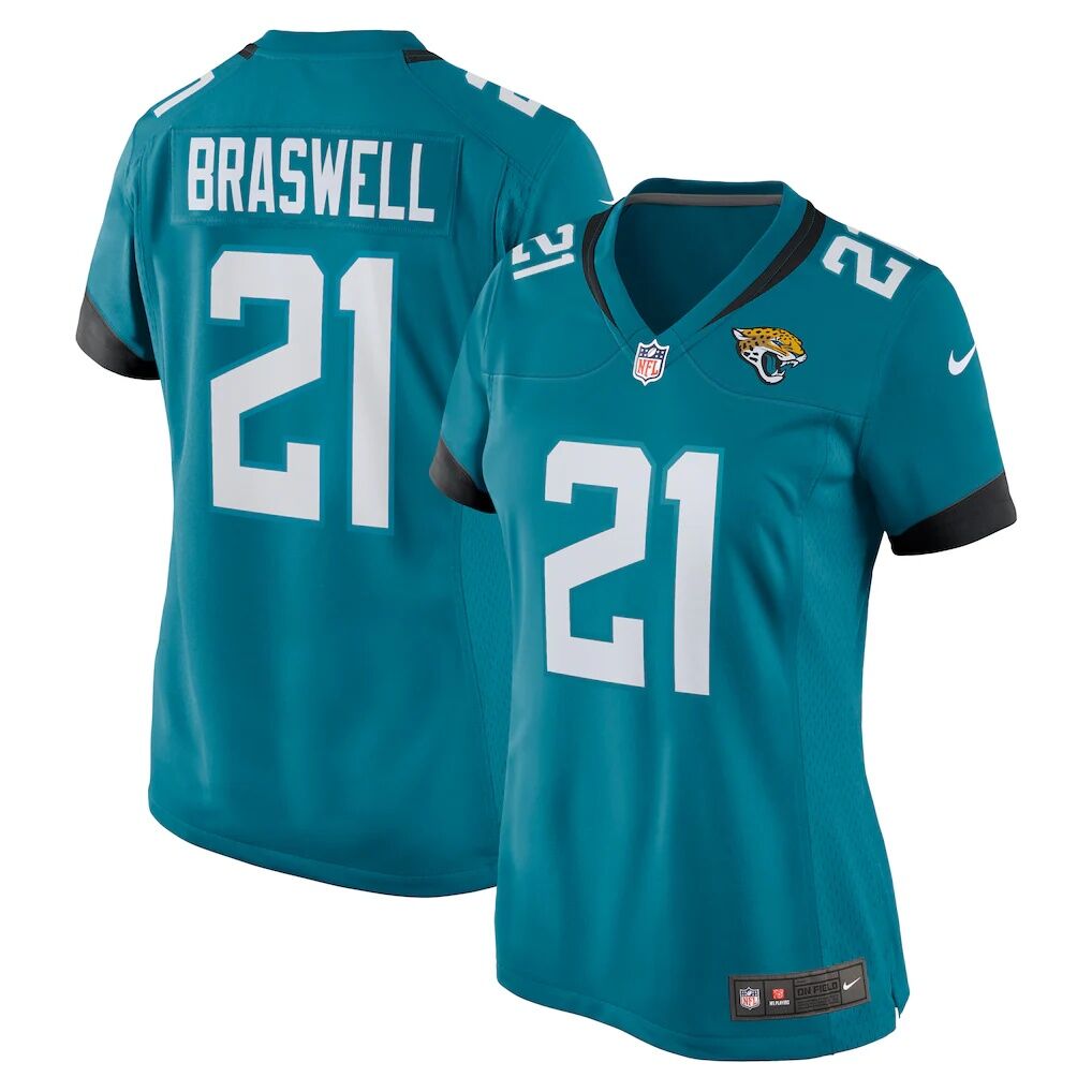 Christian Braswell Jacksonville Jaguars Nike Women's Team Game Jersey