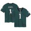 Jalen Hurts Philadelphia Eagles Nike Toddler Game Jersey - Midnight Green - Front View