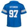 Aidan Hutchinson Detroit Lions Nike Toddler Game Jersey - Blue - Detail View
