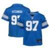 Aidan Hutchinson Detroit Lions Nike Toddler Game Jersey - Blue - Front View