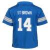 Amon-Ra St. Brown Detroit Lions Nike Toddler Player Game Jersey - Blue - Detail View