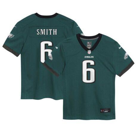 DeVonta Smith Philadelphia Eagles Nike Infant Team Player Game Jersey - Green - Front View