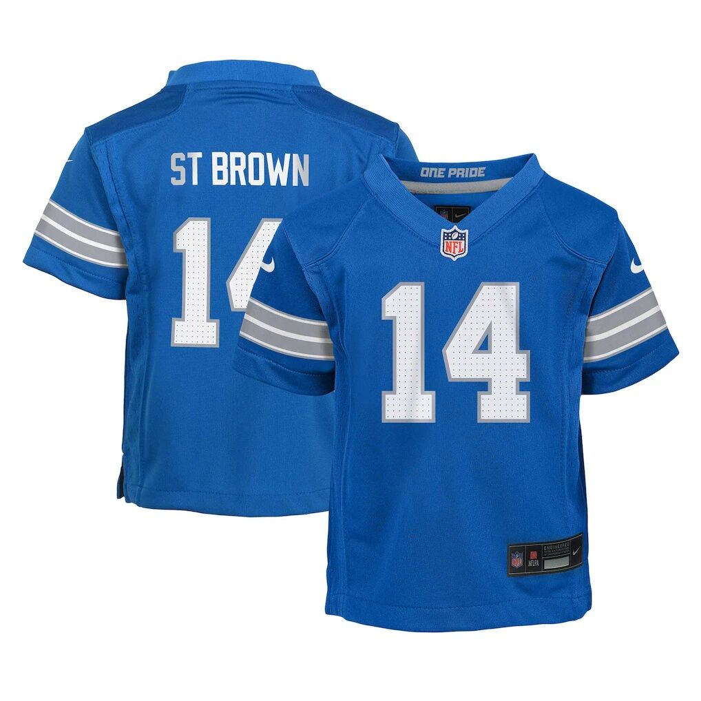 Amon-Ra St. Brown Detroit Lions Nike Infant Team  Player Game Jersey
