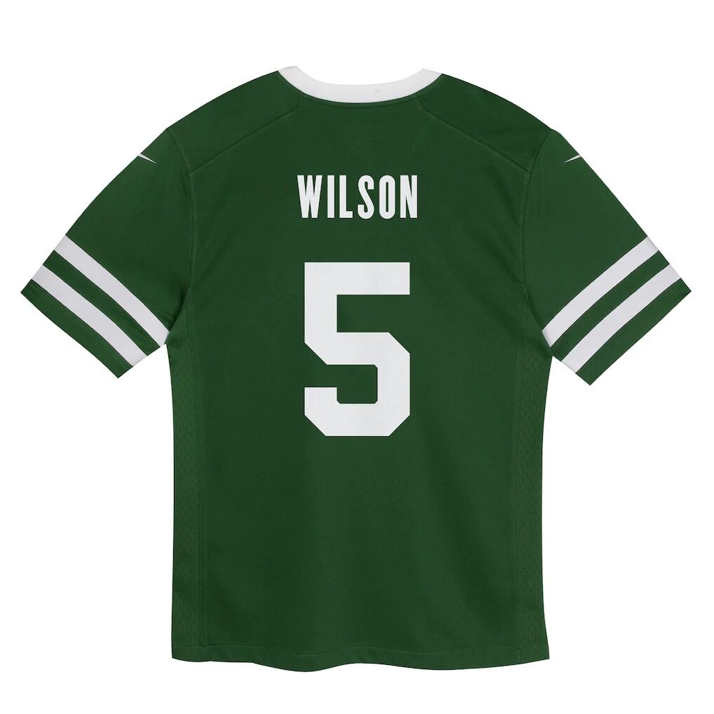 Garrett Wilson New York Jets Nike Preschool Game Jersey - Legacy Green