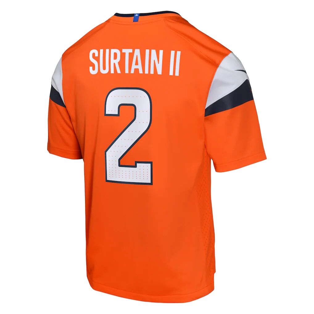 Patrick Surtain II Denver Broncos Nike Youth Game Jersey