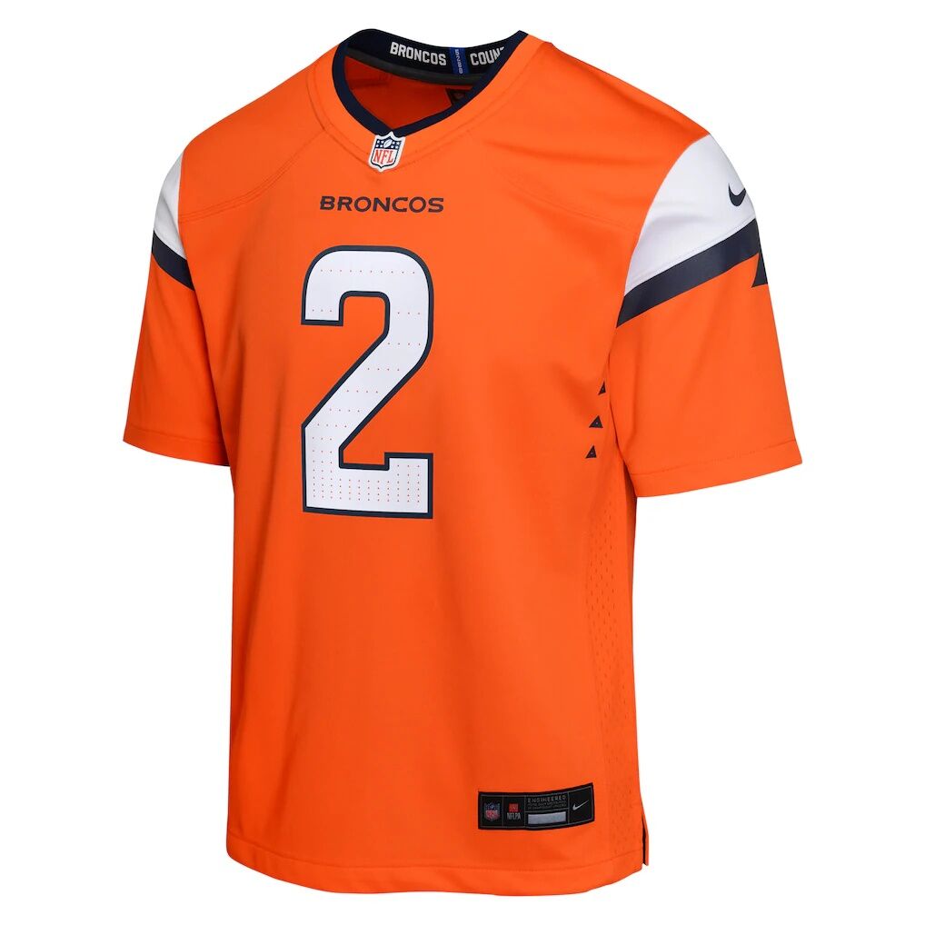 Patrick Surtain II Denver Broncos Nike Youth Game Jersey